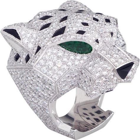 mens engagement ring cartier|cartier men's jaguar ring.